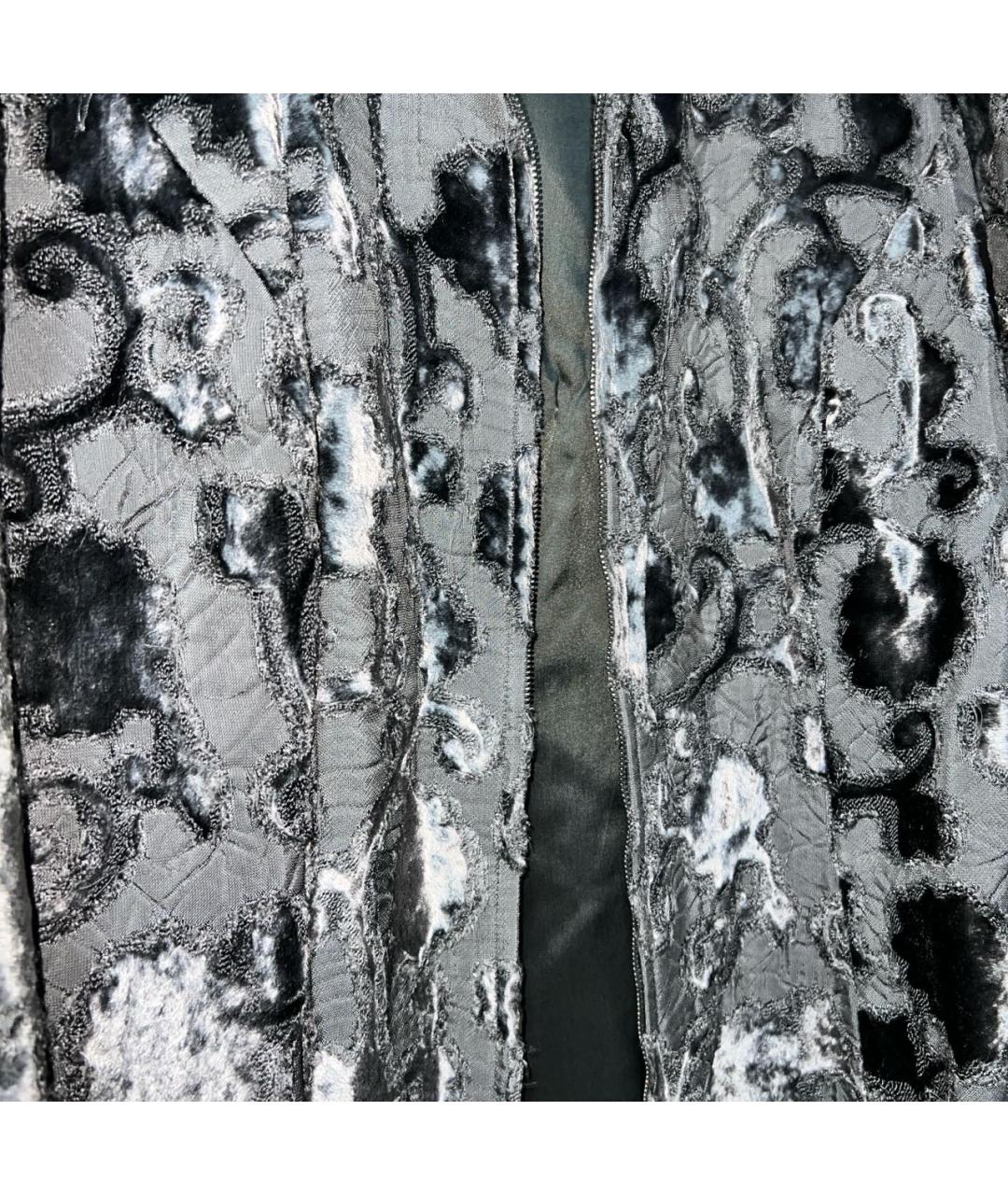 FERRAGAMO Серый вискозный жакет/пиджак, фото 7