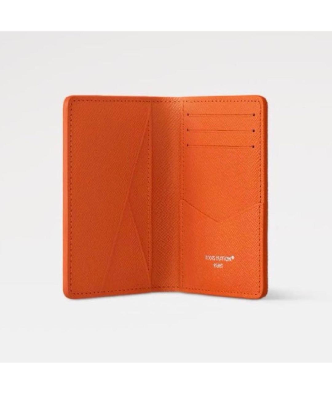 LOUIS VUITTON Оранжевый кардхолдер, фото 2