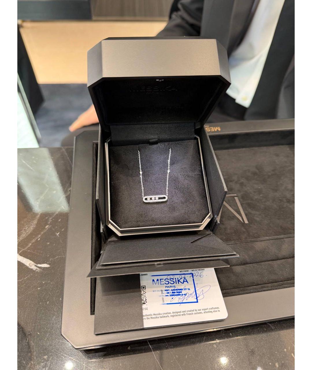 MESSIKA Серебряное колье из белого золота, фото 4