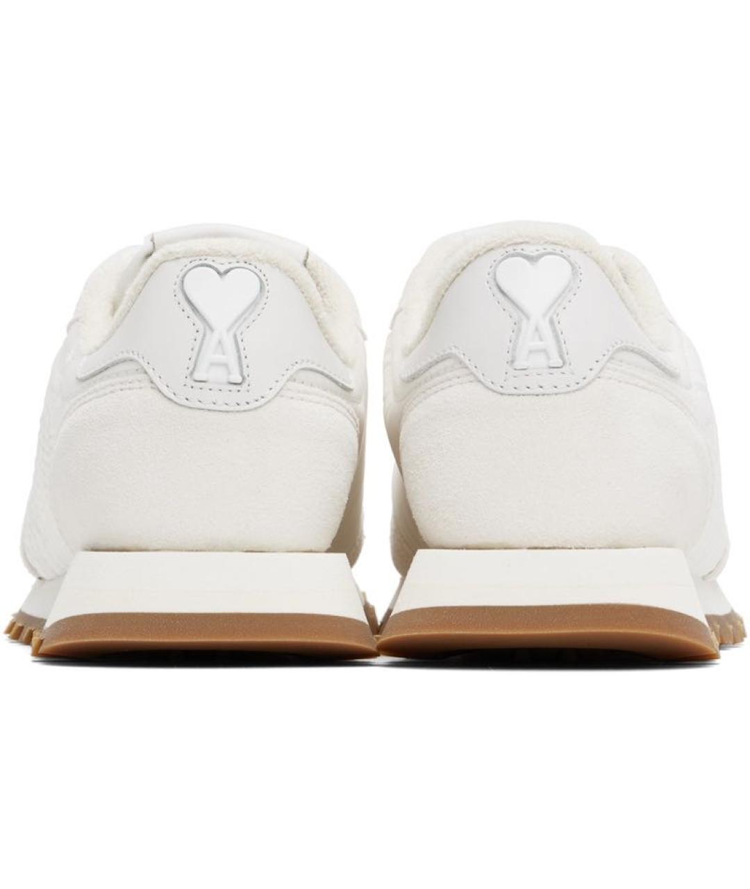 Ami Paris Белые замшевые кроссовки, фото 5