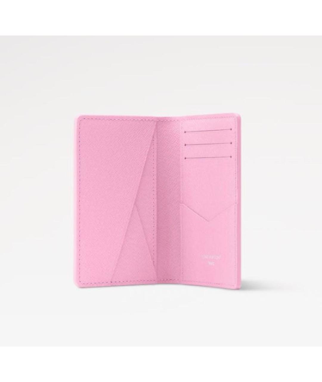 LOUIS VUITTON Розовый кардхолдер, фото 2