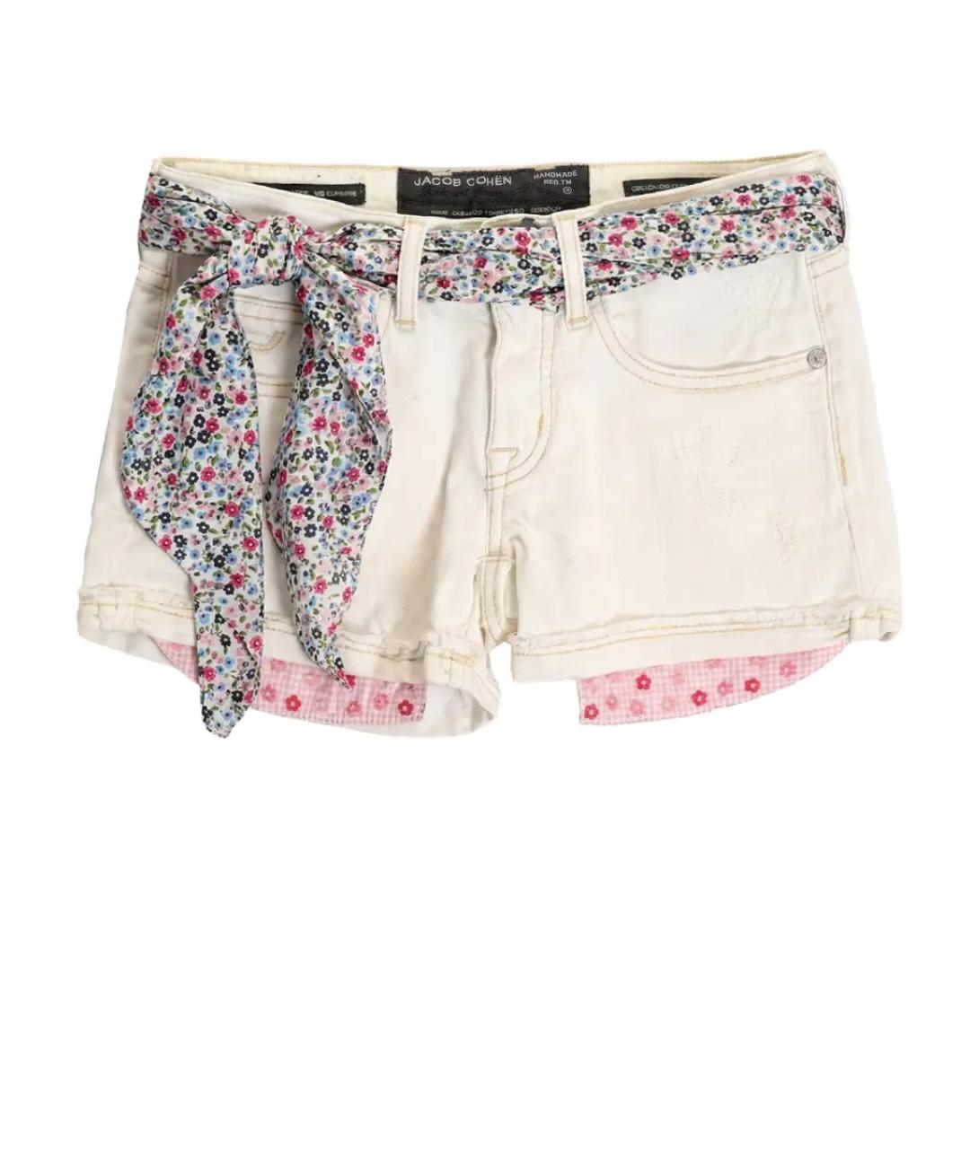 JACOB COHEN Белые шорты, фото 1