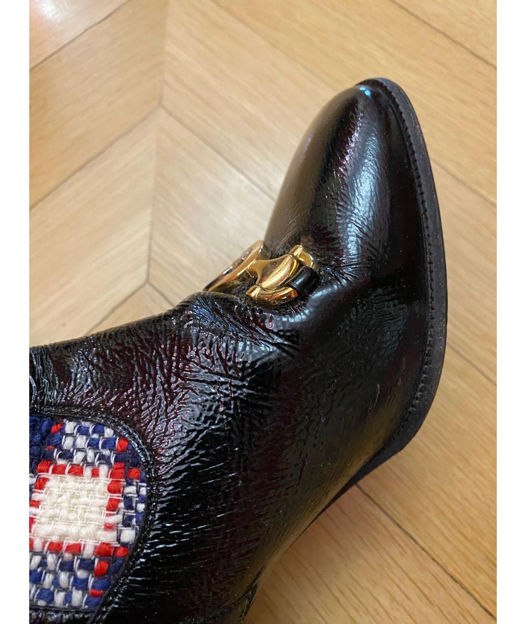 GUCCI Мульти текстильные сапоги, фото 6