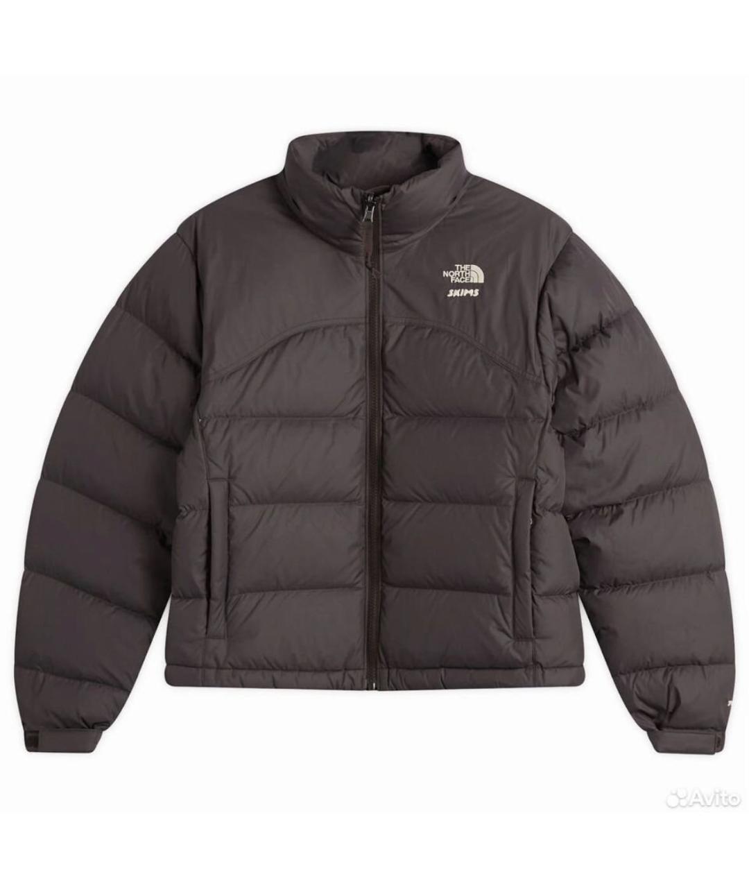 SKIMS Коричневая полиэстеровая куртка, фото 4