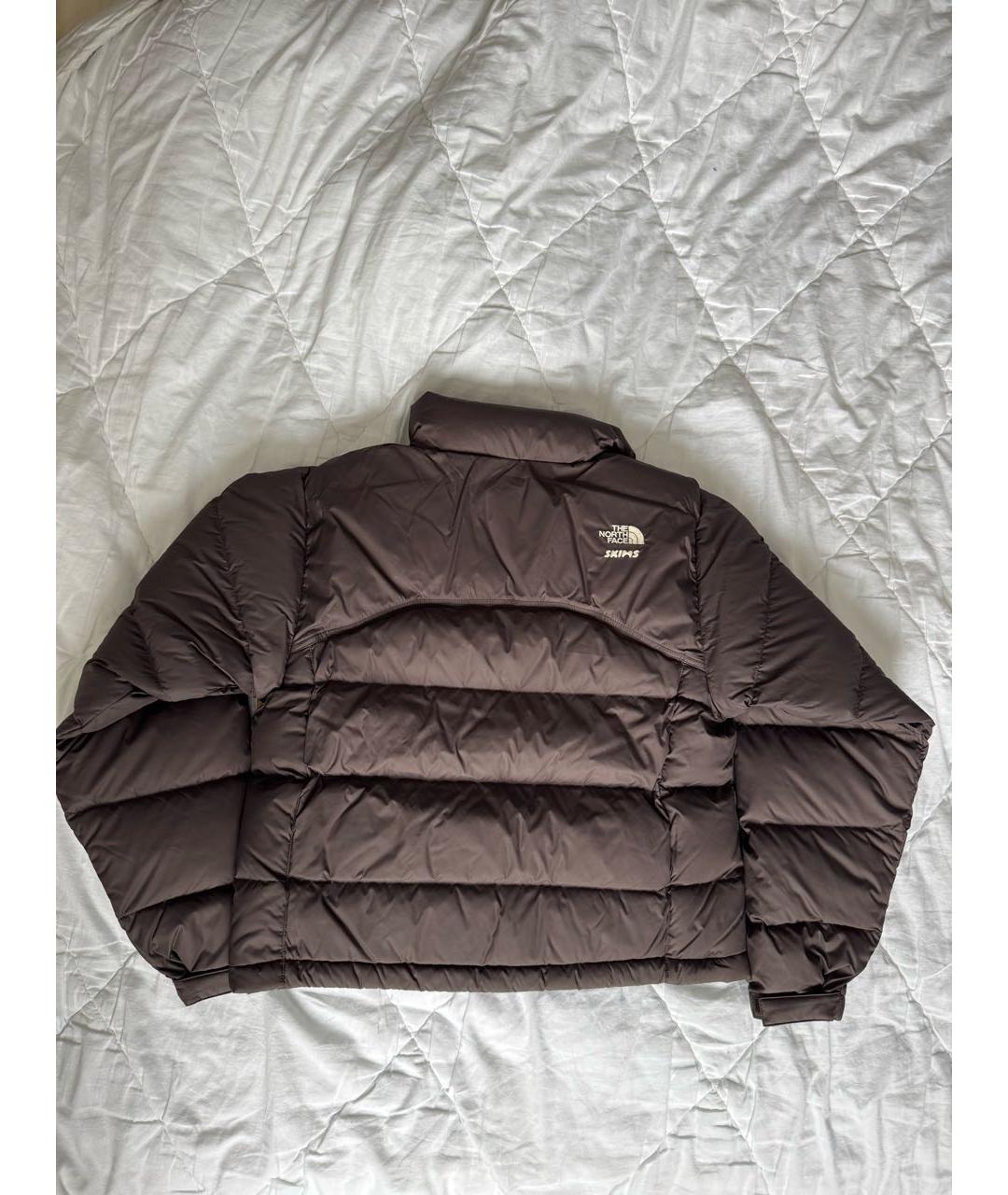 SKIMS Коричневая полиэстеровая куртка, фото 3