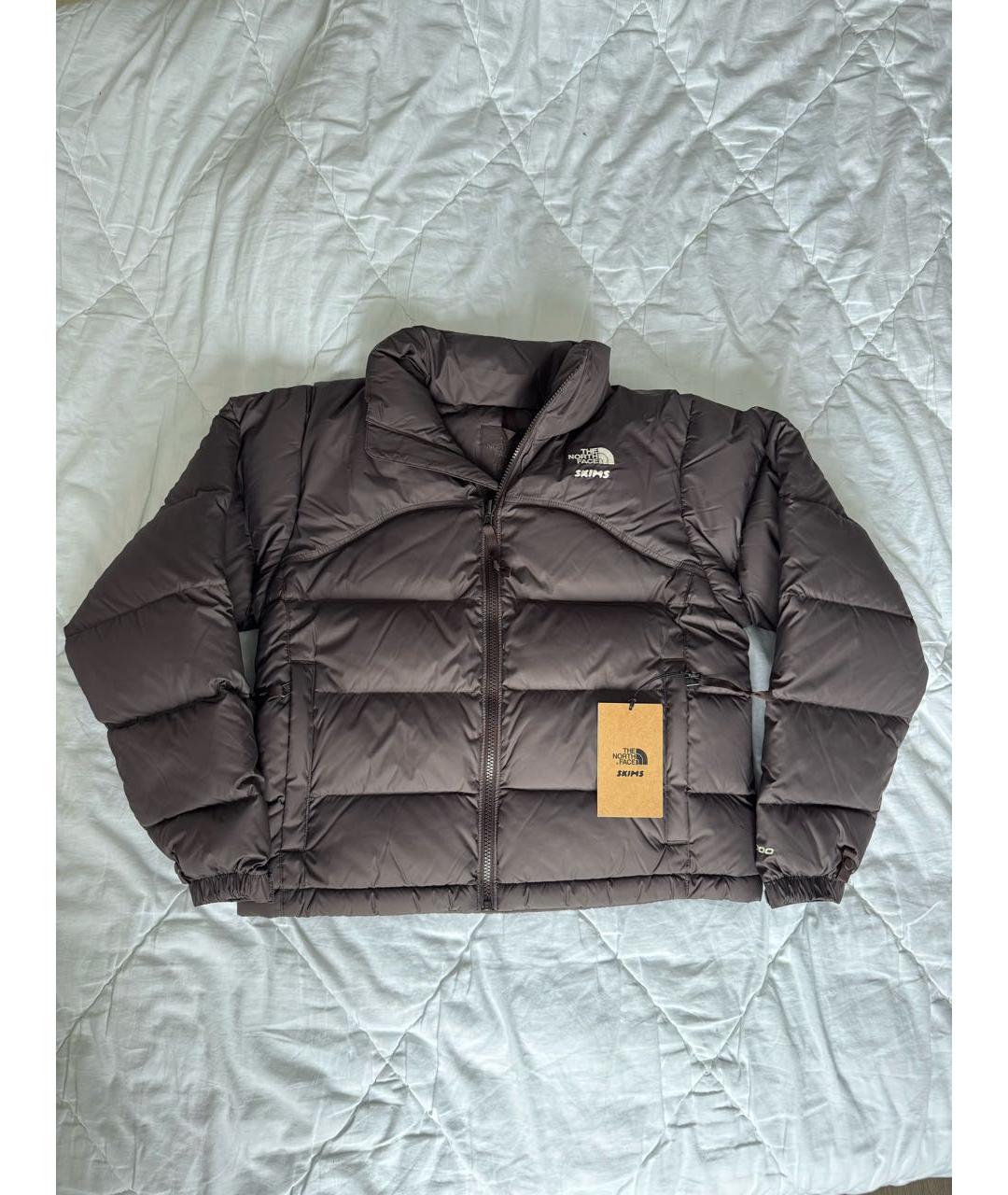 SKIMS Коричневая полиэстеровая куртка, фото 2