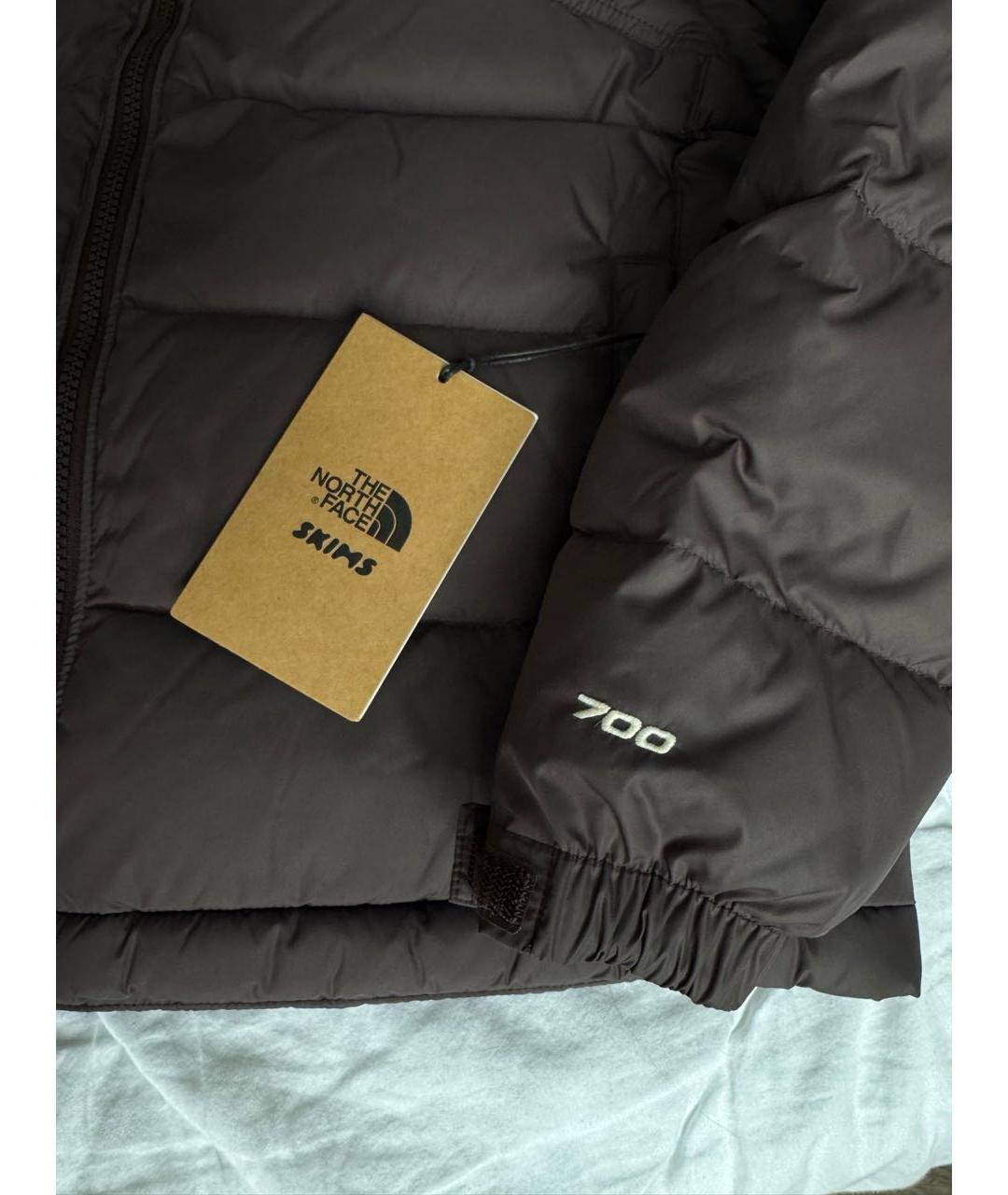 SKIMS Коричневая полиэстеровая куртка, фото 6