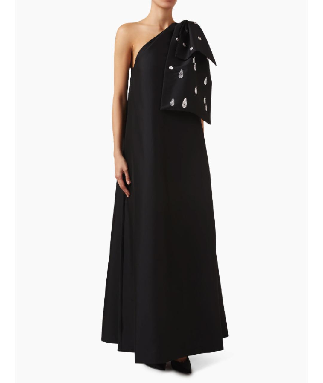BERNADETTE Черное полиэстеровое вечернее платье, фото 2