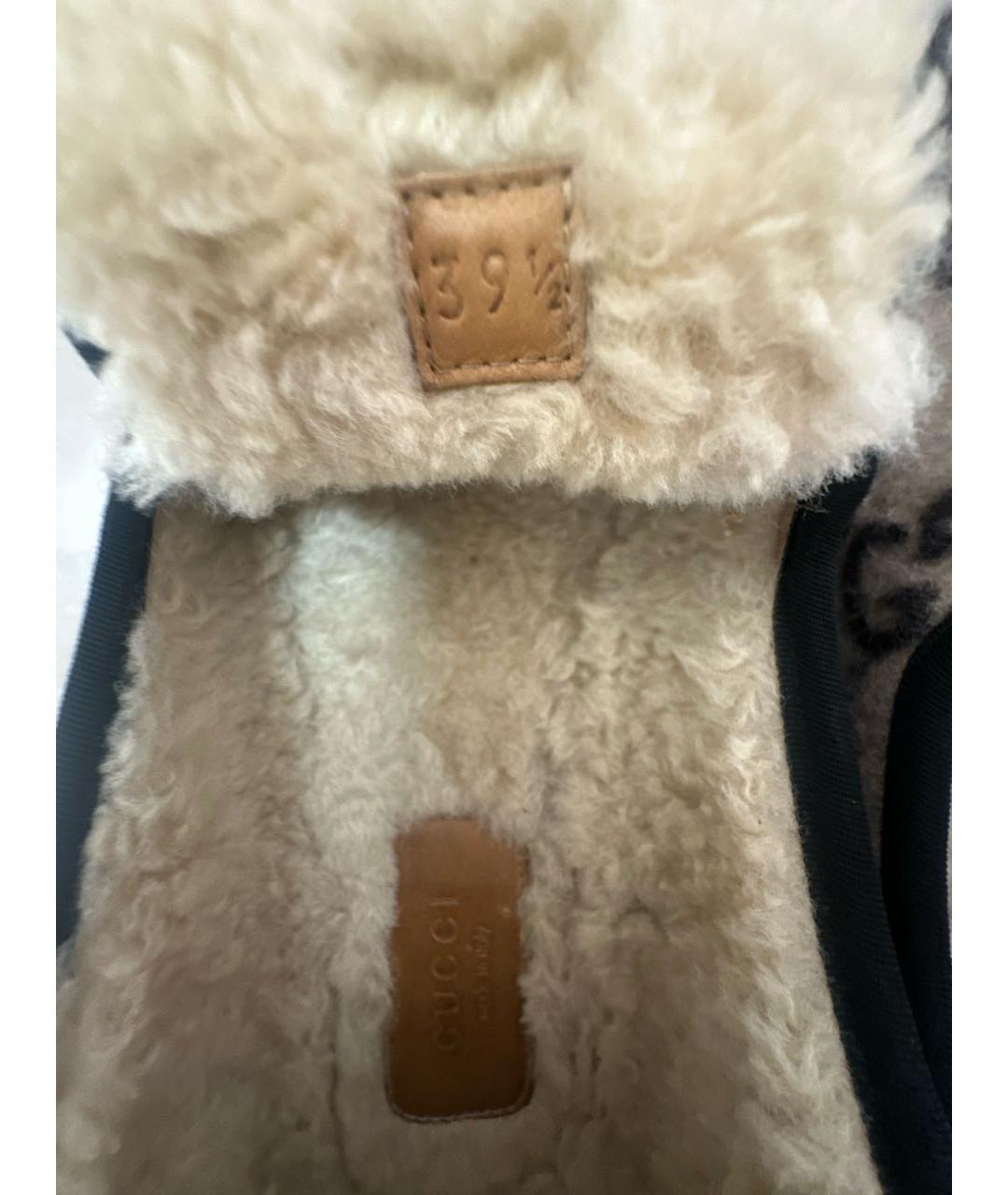 GUCCI Бежевые лоферы, фото 5