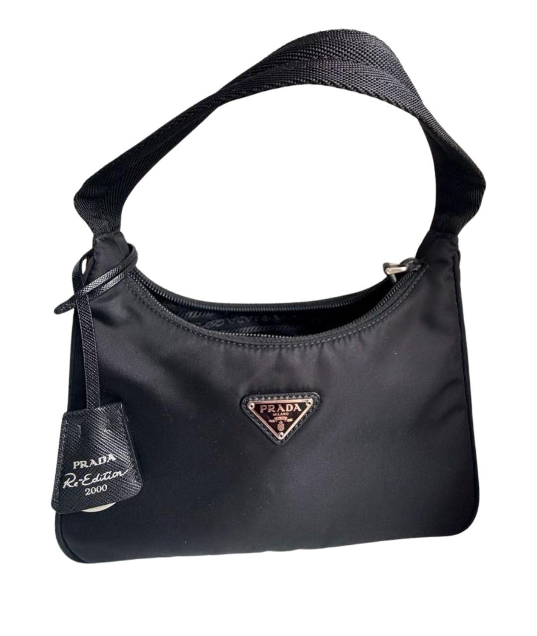 PRADA Черная сумка с короткими ручками, фото 1