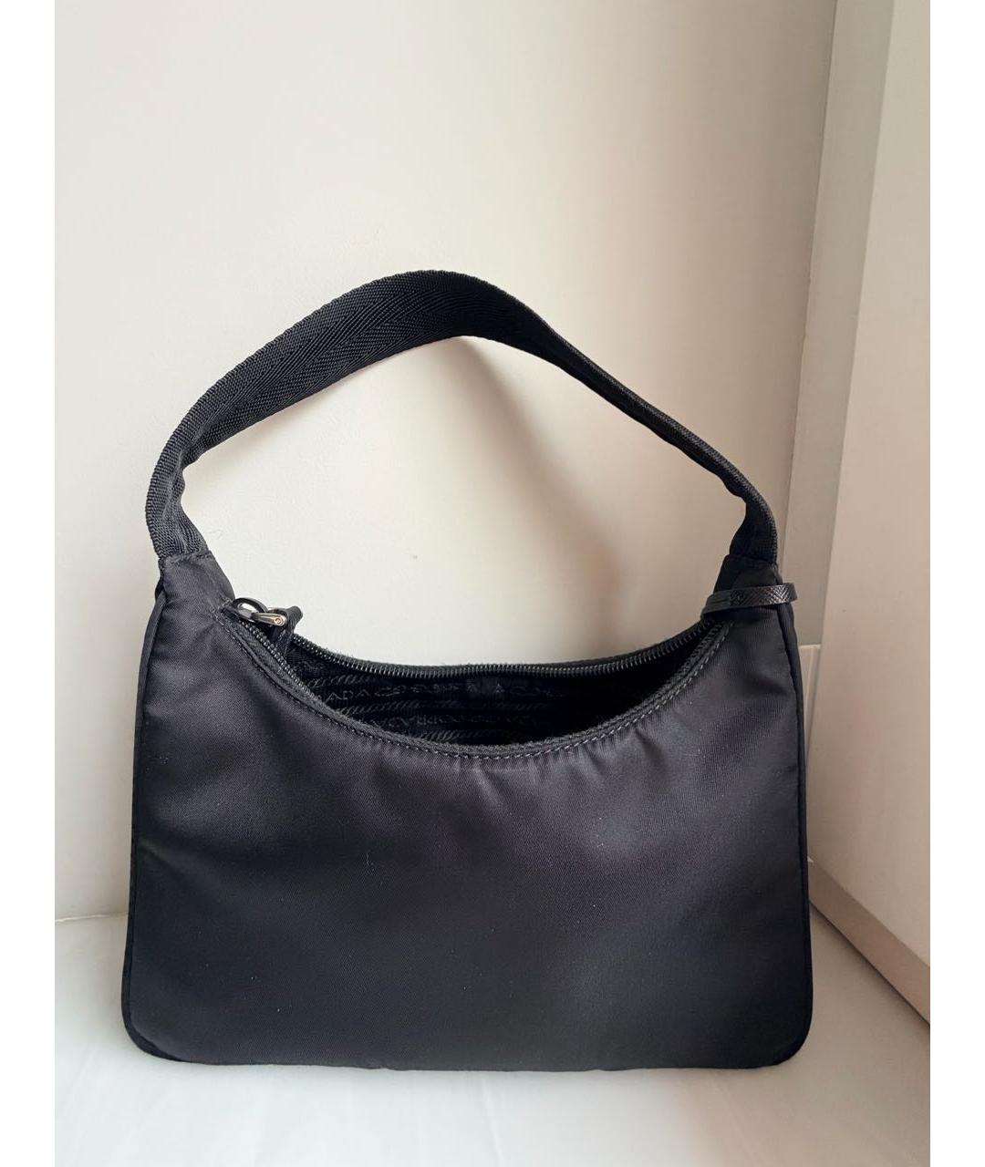 PRADA Черная сумка с короткими ручками, фото 3