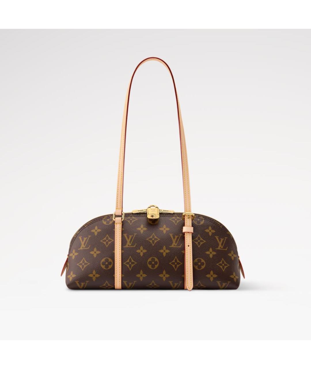 LOUIS VUITTON Коричневая сумка тоут, фото 5