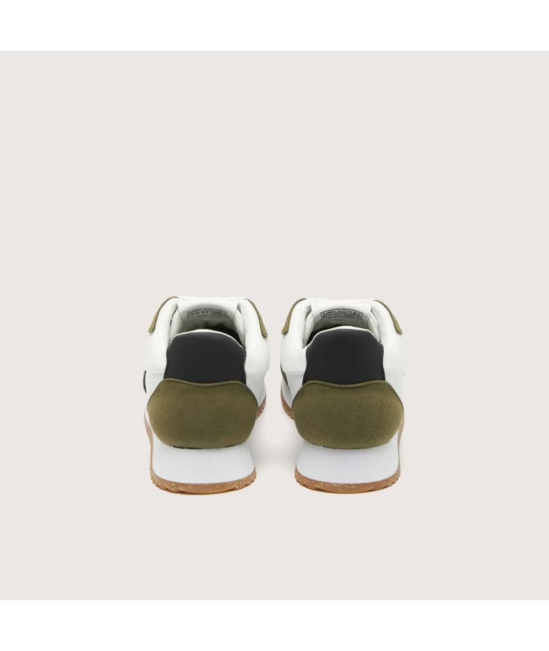 COCCINELLE Хаки кеды, фото 4