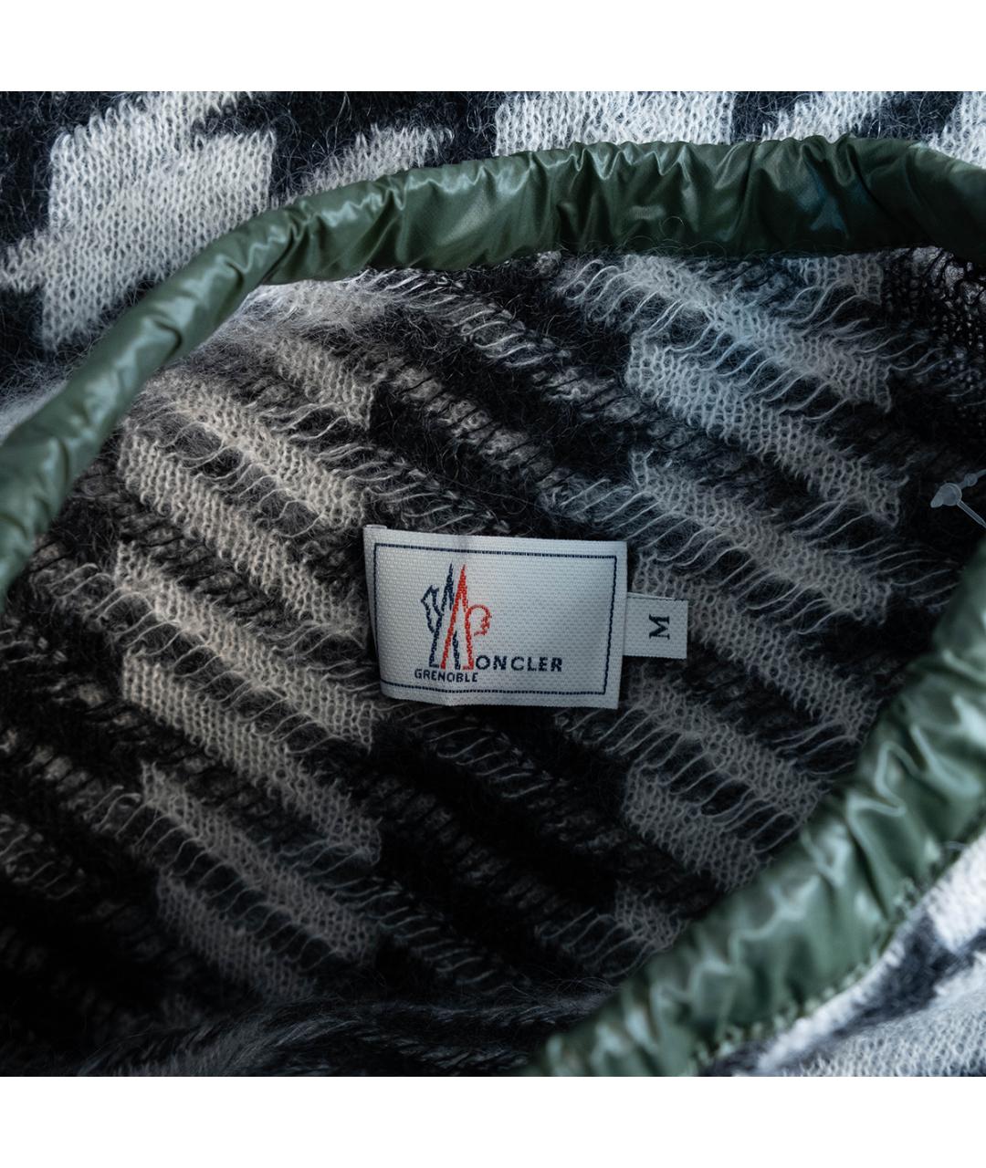 MONCLER GRENOBLE Черный шерстяной джемпер / свитер, фото 4