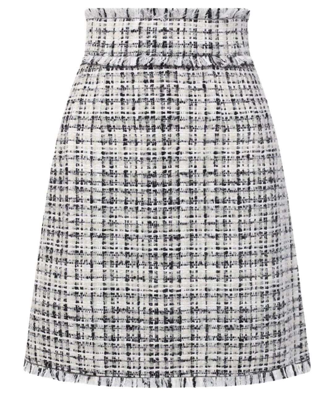 DOLCE&GABBANA Твидовая юбка миди, фото 1
