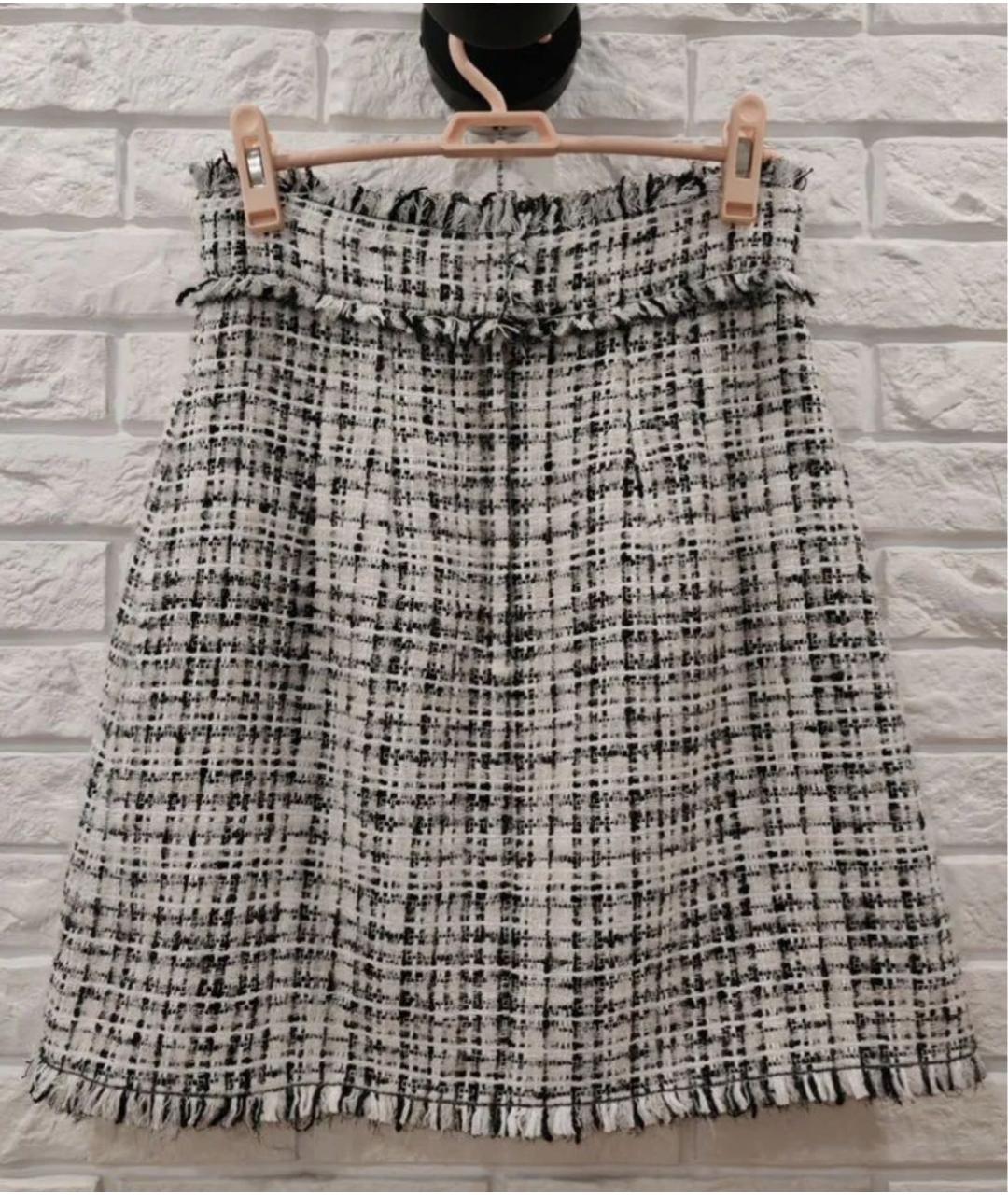 DOLCE&GABBANA Твидовая юбка миди, фото 5