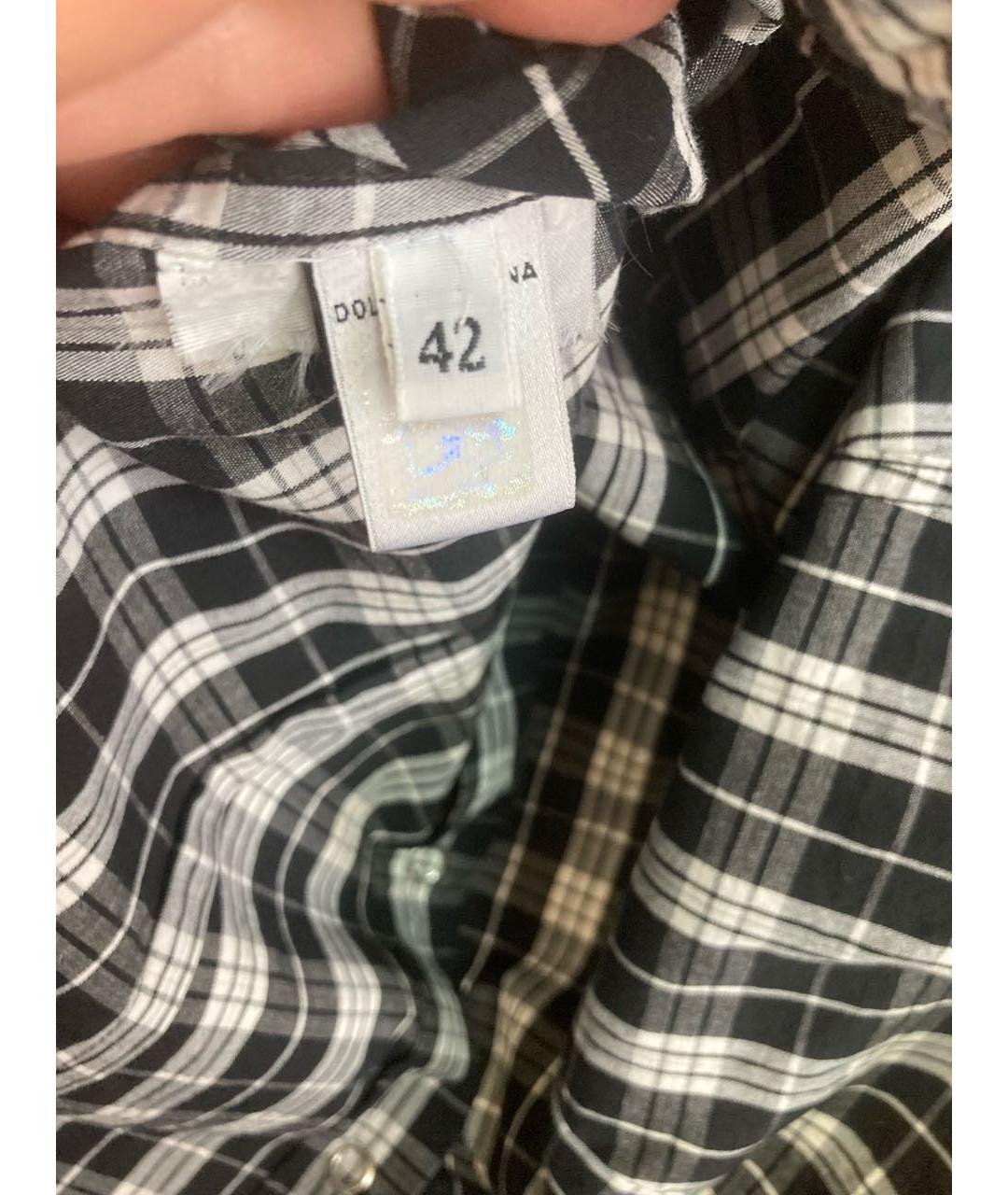 DOLCE&GABBANA Хлопковая рубашка, фото 4