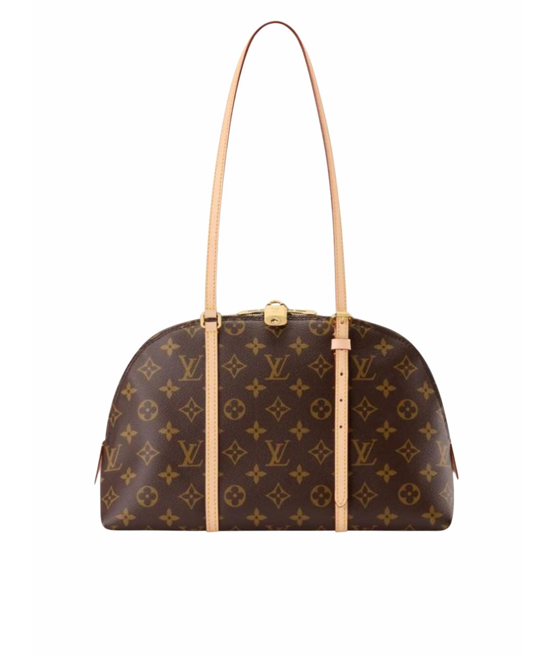 LOUIS VUITTON Коричневая сумка тоут, фото 1