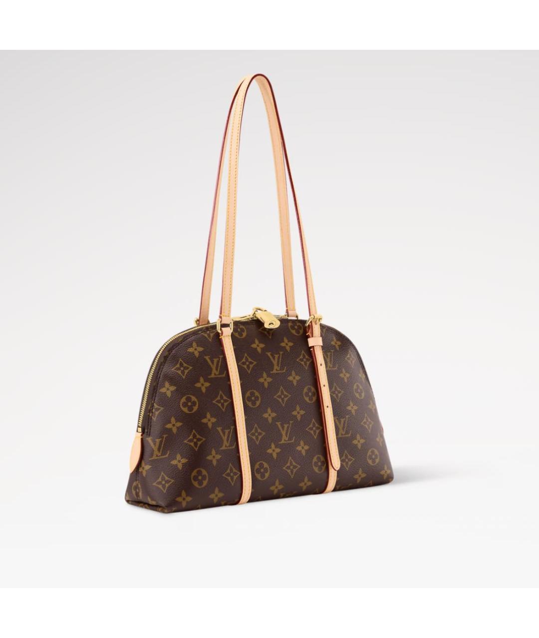 LOUIS VUITTON Коричневая сумка тоут, фото 3
