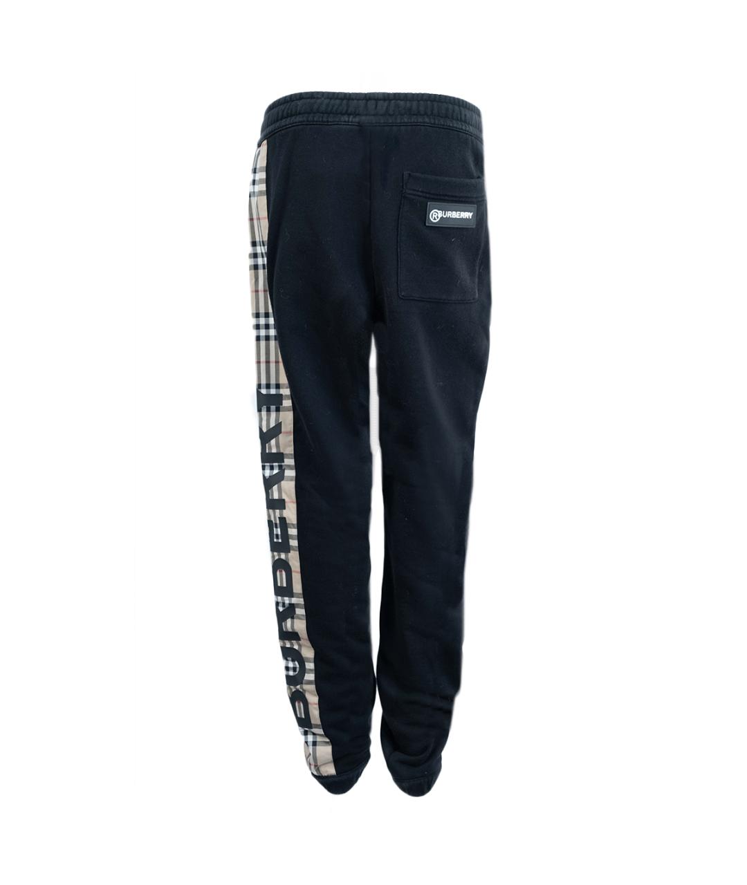 BURBERRY Черный хлопковый спортивные костюмы, фото 5