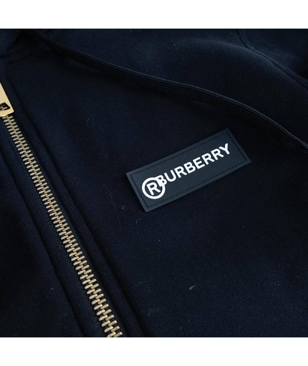 BURBERRY Черный хлопковый спортивные костюмы, фото 7