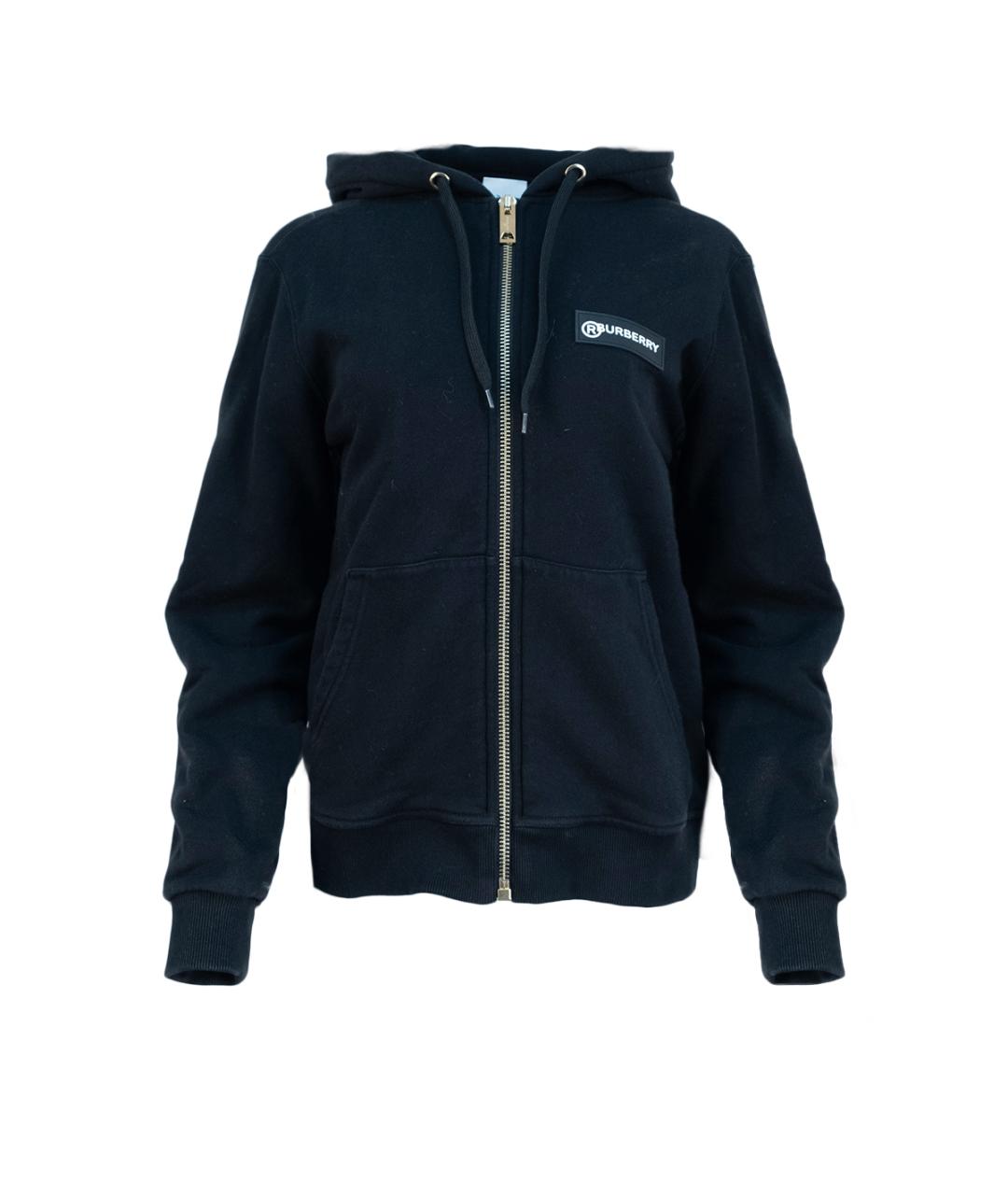 BURBERRY Черный хлопковый спортивные костюмы, фото 2