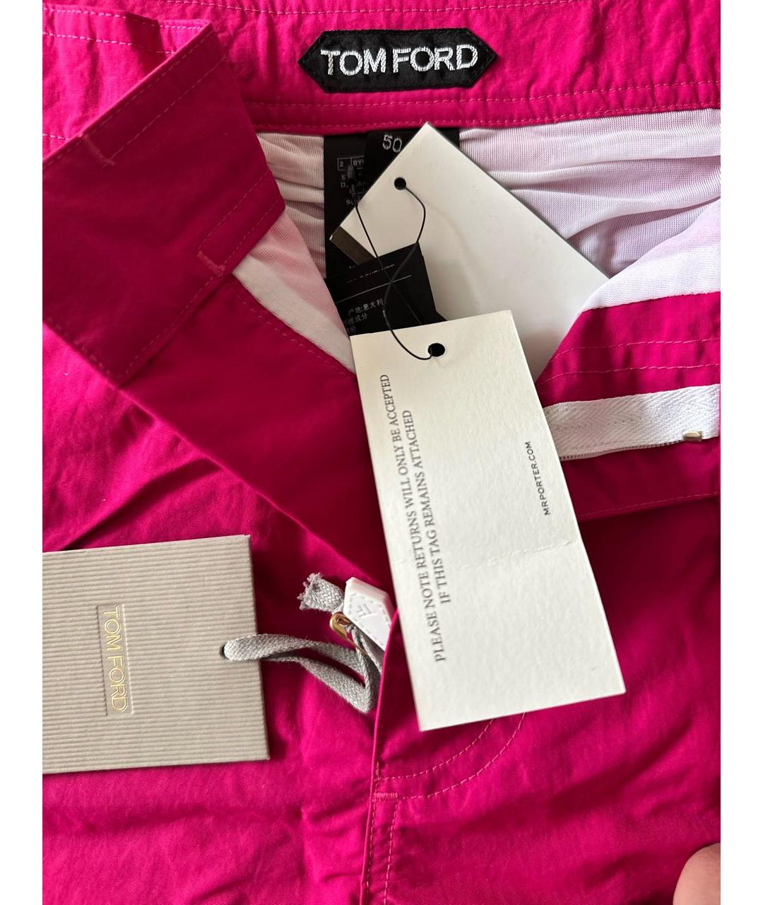 TOM FORD Фуксия полиамидовые плавки, фото 3