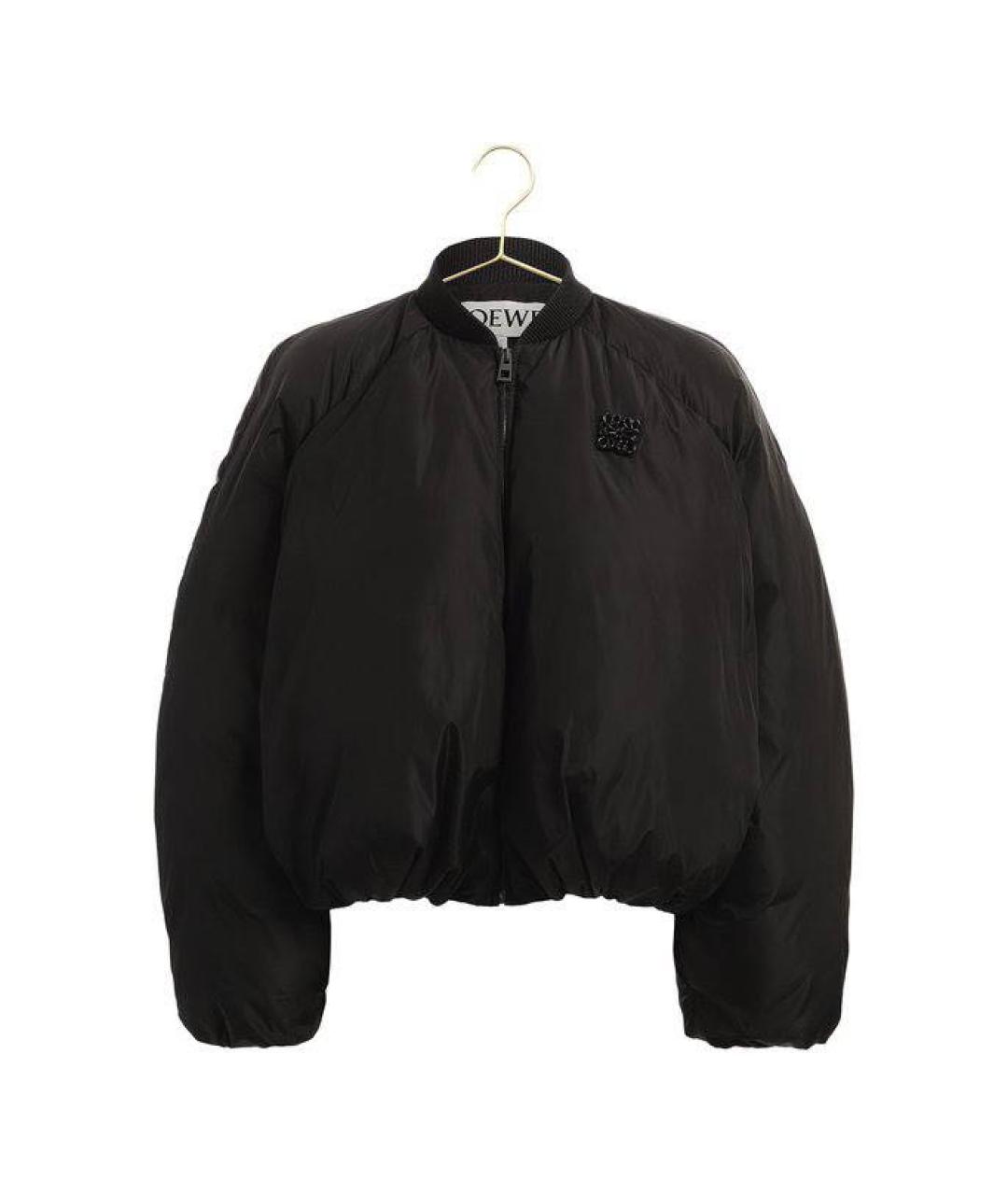 LOEWE Черная полиамидовая куртка, фото 9