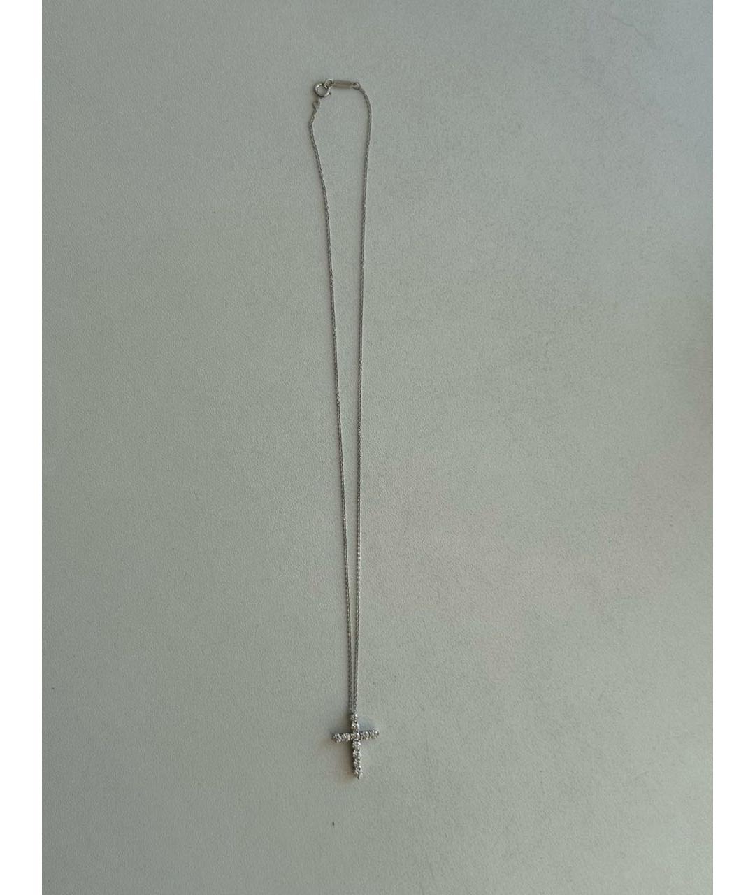 TIFFANY&CO Серебряная платиновая подвеска, фото 3