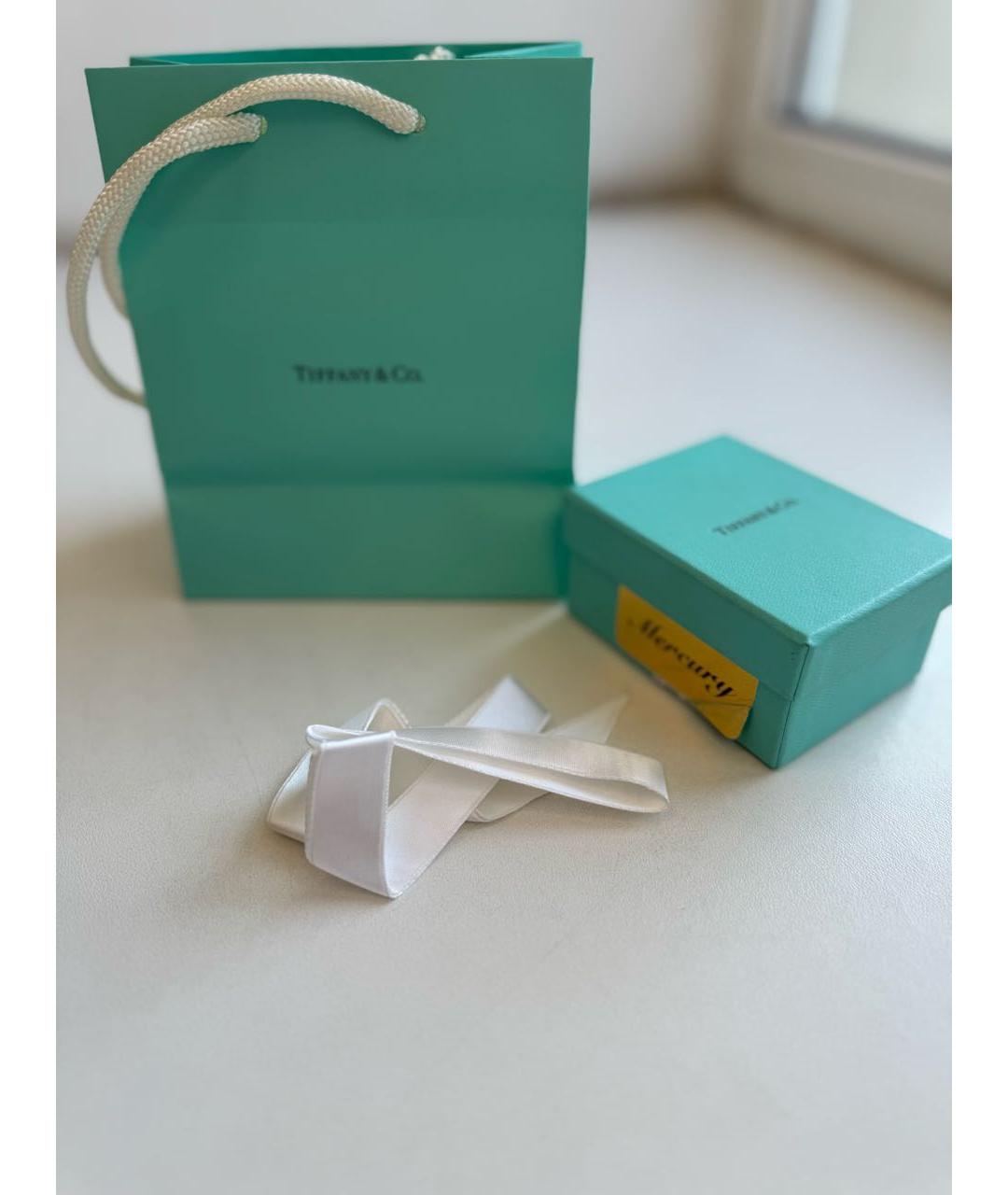 TIFFANY&CO Серебряная платиновая подвеска, фото 6