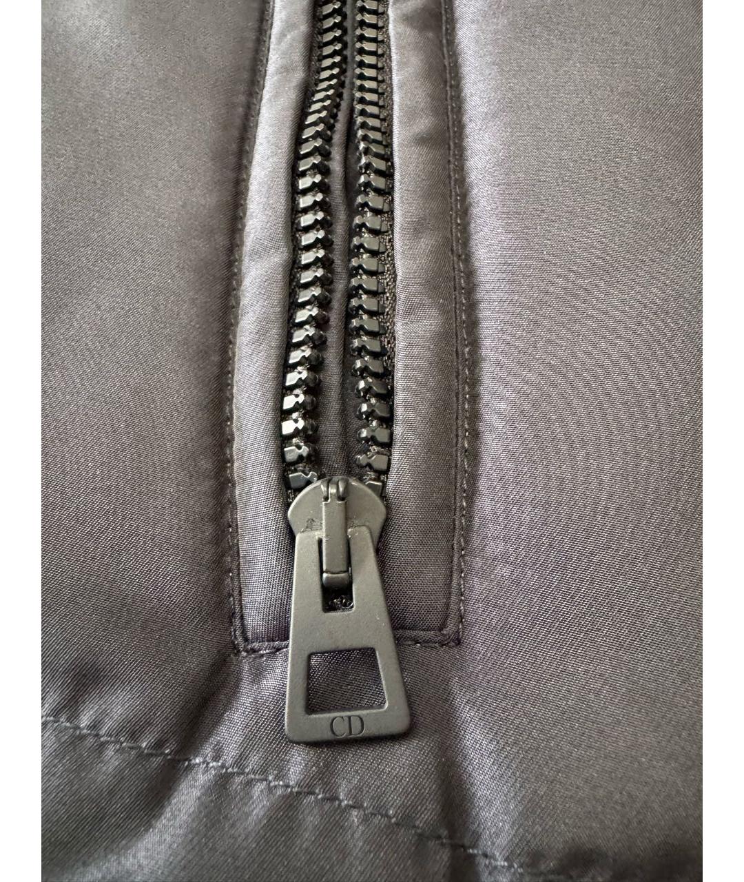 CHRISTIAN DIOR Темно-синий полиэстеровый жилет, фото 4