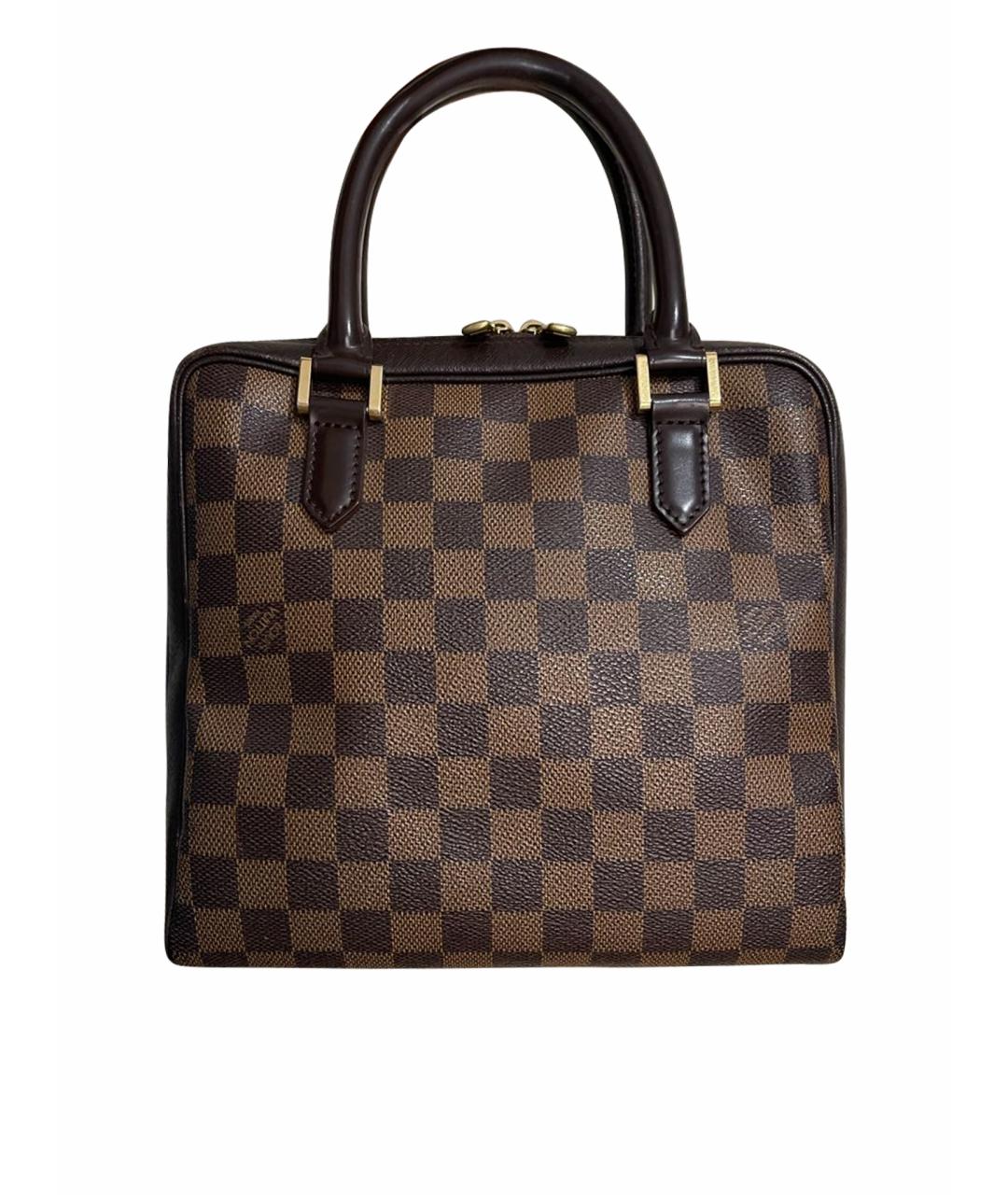 LOUIS VUITTON Коричневая сумка с короткими ручками, фото 9