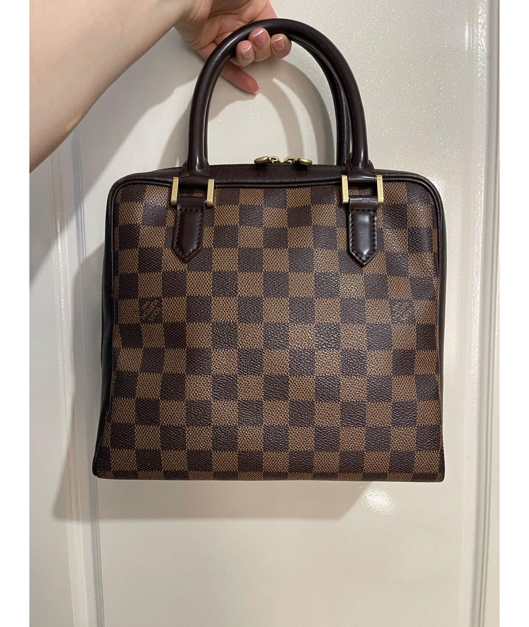 LOUIS VUITTON Коричневая сумка с короткими ручками, фото 2