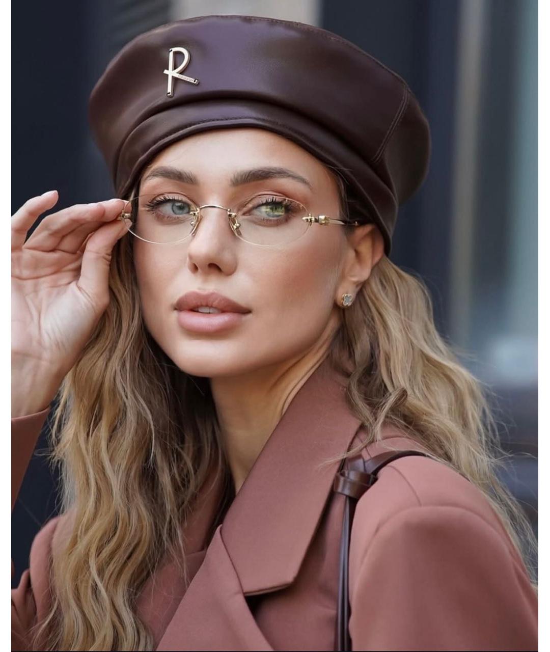 MIU MIU Золотые металлические солнцезащитные очки, фото 8