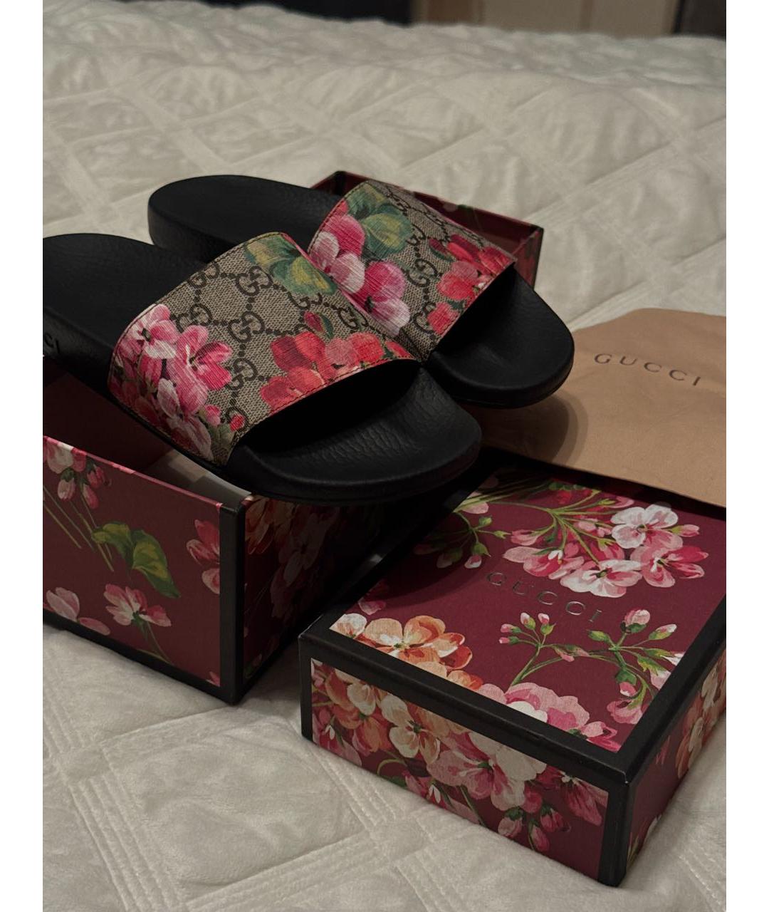 GUCCI Мульти шлепанцы, фото 2