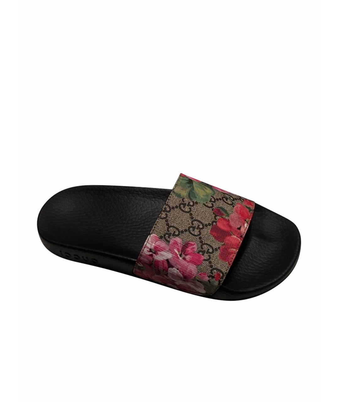 GUCCI Мульти шлепанцы, фото 1
