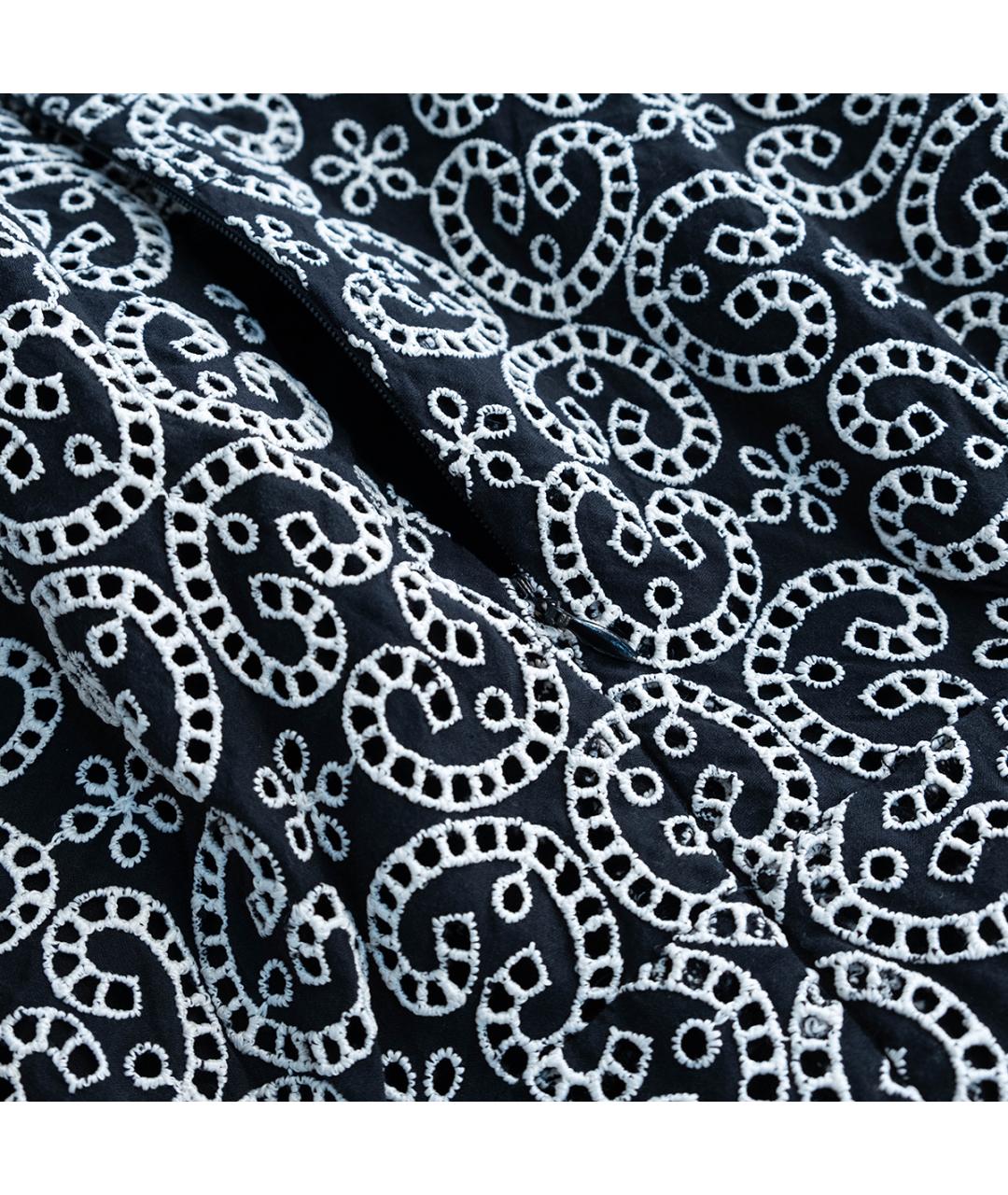 SANDRO Черное хлопковое повседневное платье, фото 5