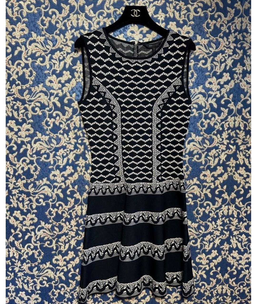 BCBG MAXAZRIA Бежевое вискозное повседневное платье, фото 7