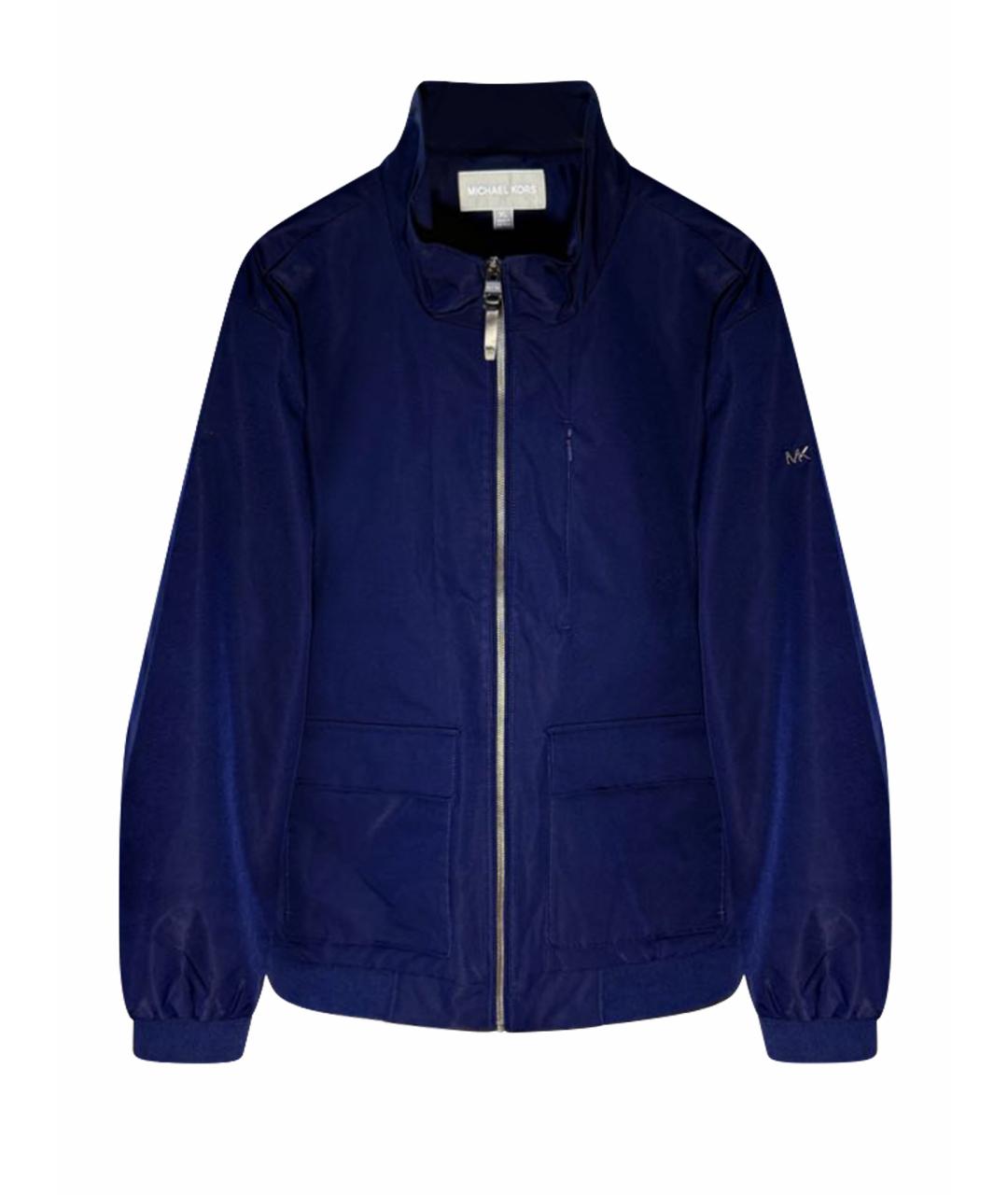 MICHAEL KORS Синяя полиэстеровая куртка, фото 1