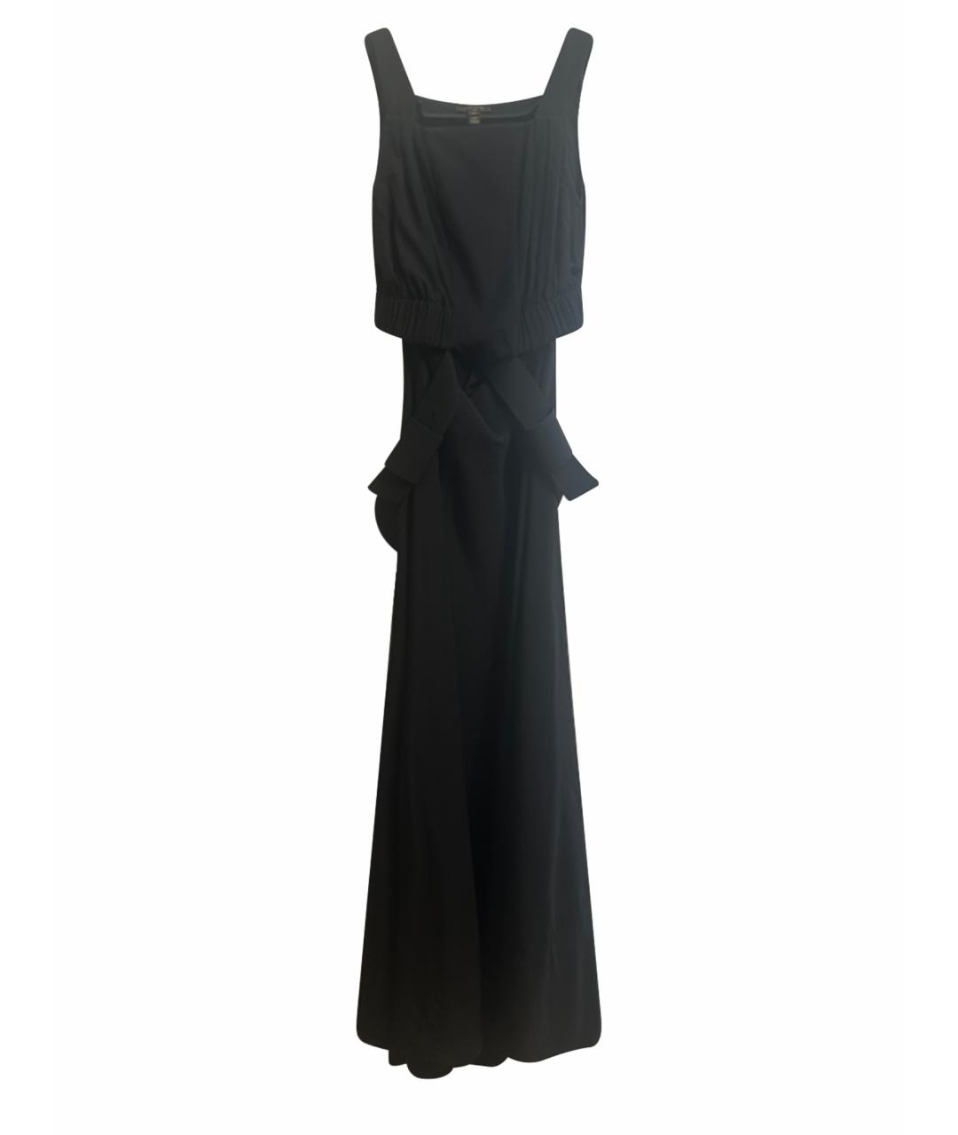 LOUIS VUITTON Черное вискозное вечернее платье, фото 1