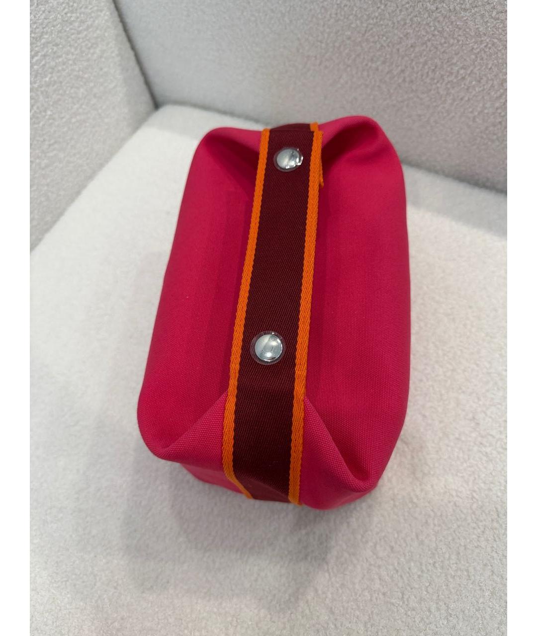 HERMES Розовая сумка с короткими ручками, фото 2