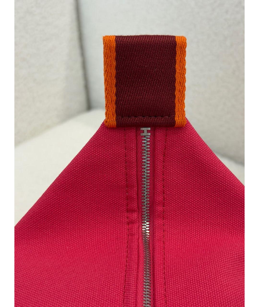 HERMES Розовая сумка с короткими ручками, фото 6