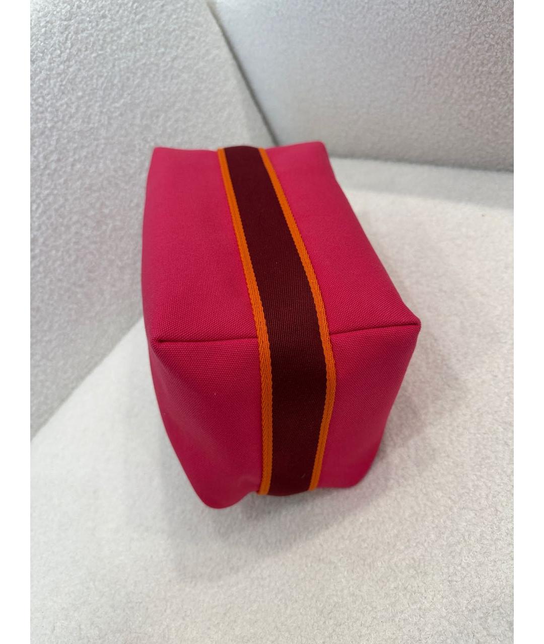 HERMES Розовая сумка с короткими ручками, фото 4