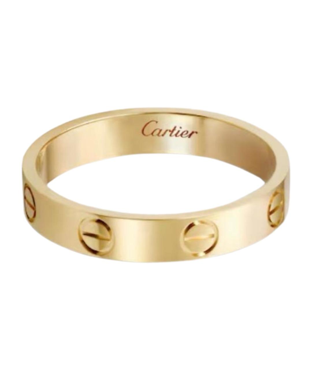 CARTIER Золотое кольцо из желтого золота, фото 1