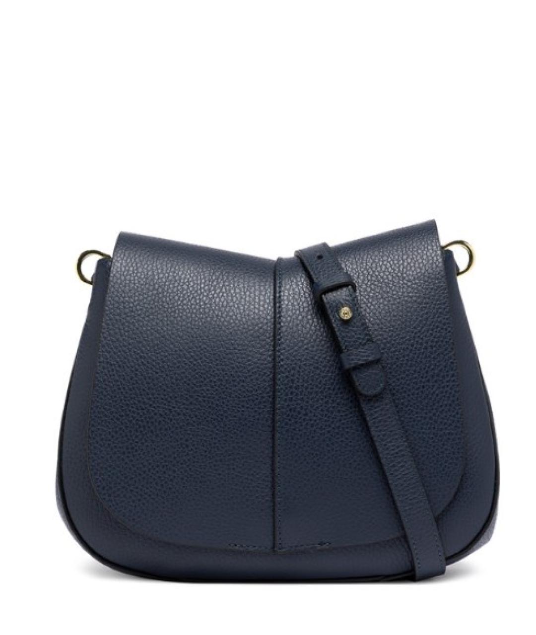 Gianni Chiarini Синяя кожаная сумка через плечо, фото 2