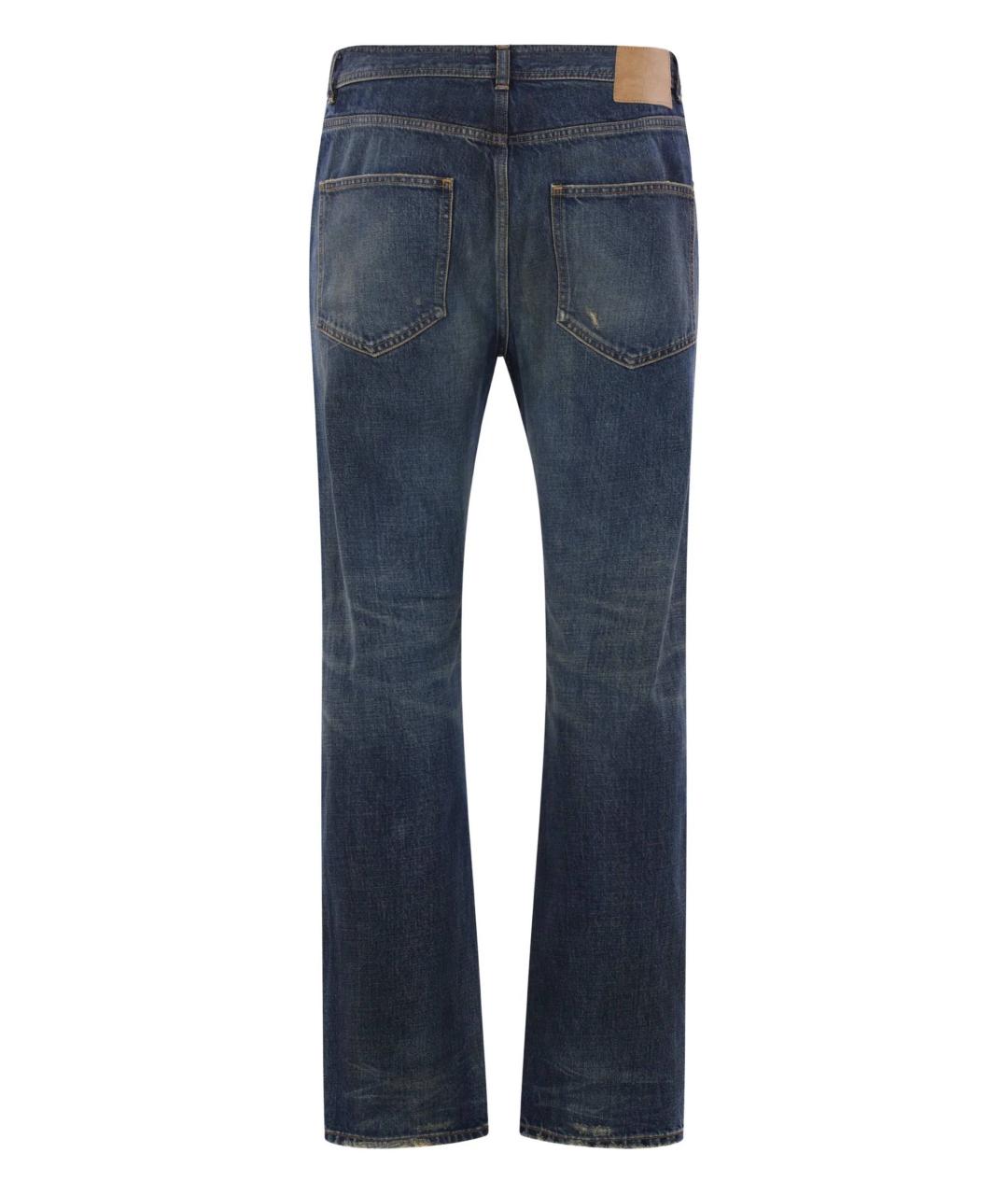 Enfants Riches Déprimés Синие хлопковые прямые джинсы, фото 3