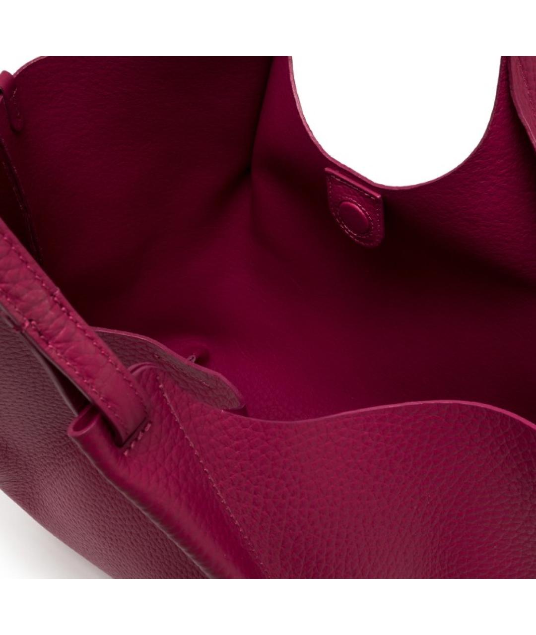 Gianni Chiarini Розовая кожаная сумка тоут, фото 4