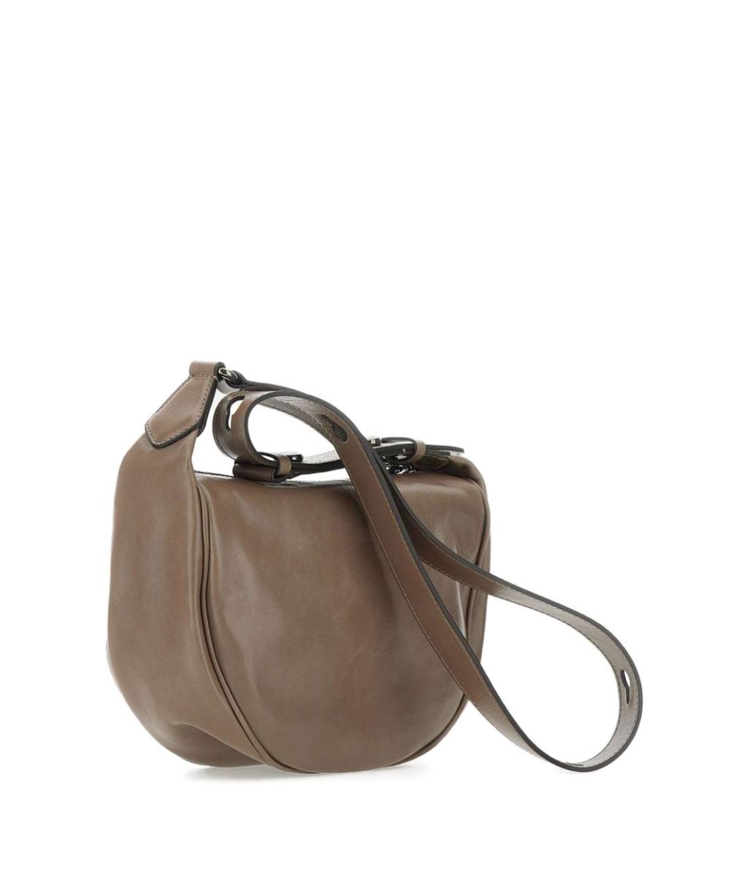 Gianni Chiarini Коричневая кожаная сумка через плечо, фото 4