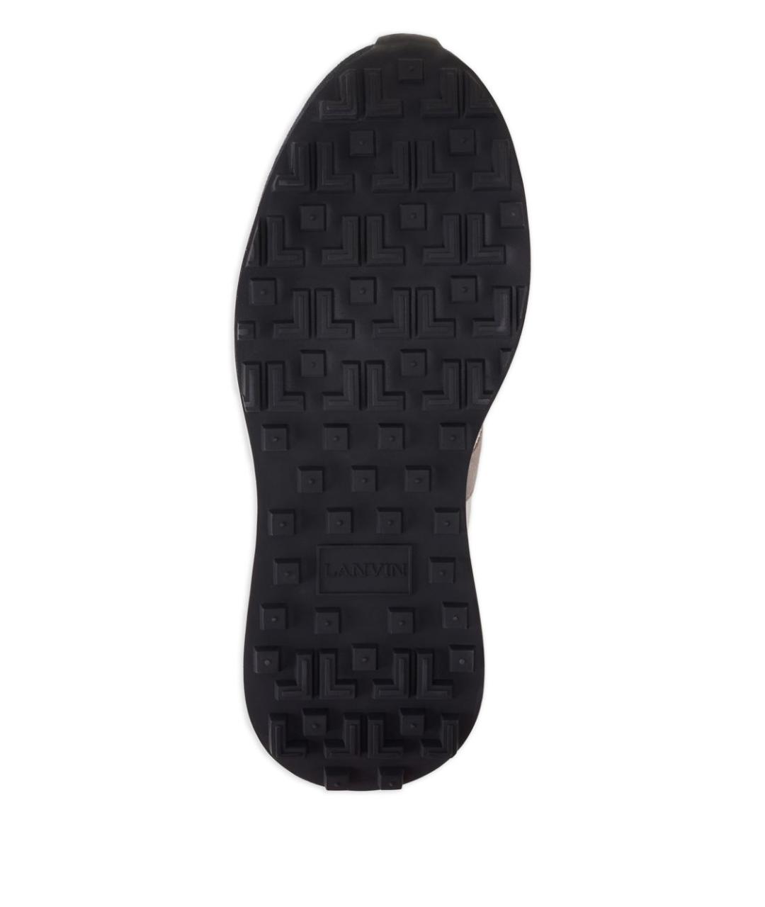 LANVIN Мульти замшевые низкие кроссовки / кеды, фото 6