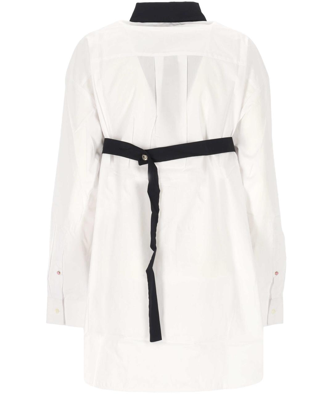 CUANTICO Белая хлопковая рубашка, фото 3